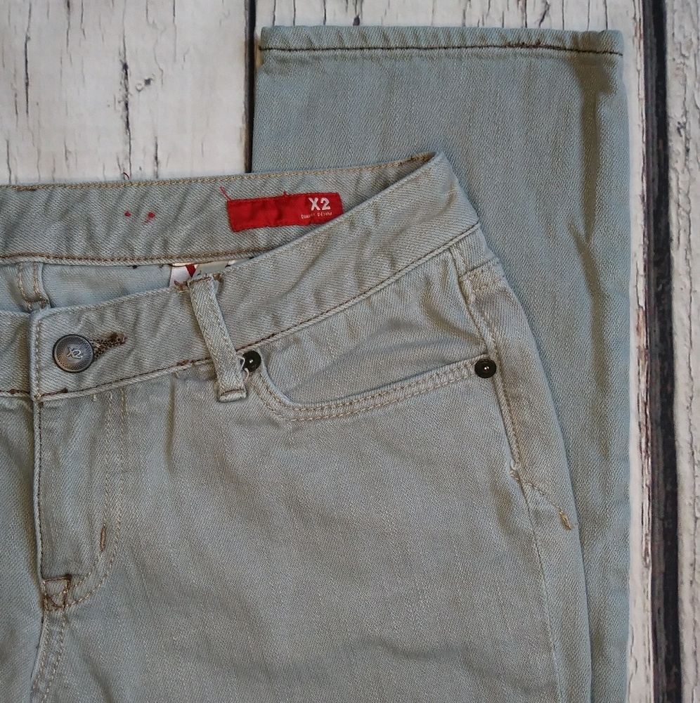 X2 Denim Ultra Low Rise Skinny W01 Jeans Size 6 - Picture 4 of 8